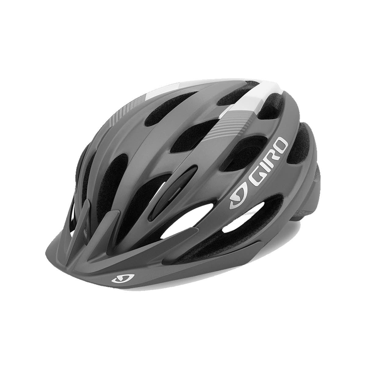 Giro Revel Helmet 2017: Matte Titanium/White Unisize 54-61Cm