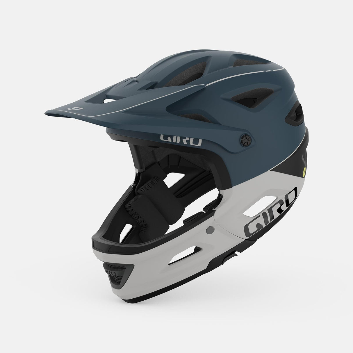 Giro Switchblade Mips Dirt/Mtb Helmet 2022: Matte Harbour Blue M 55-59Cm