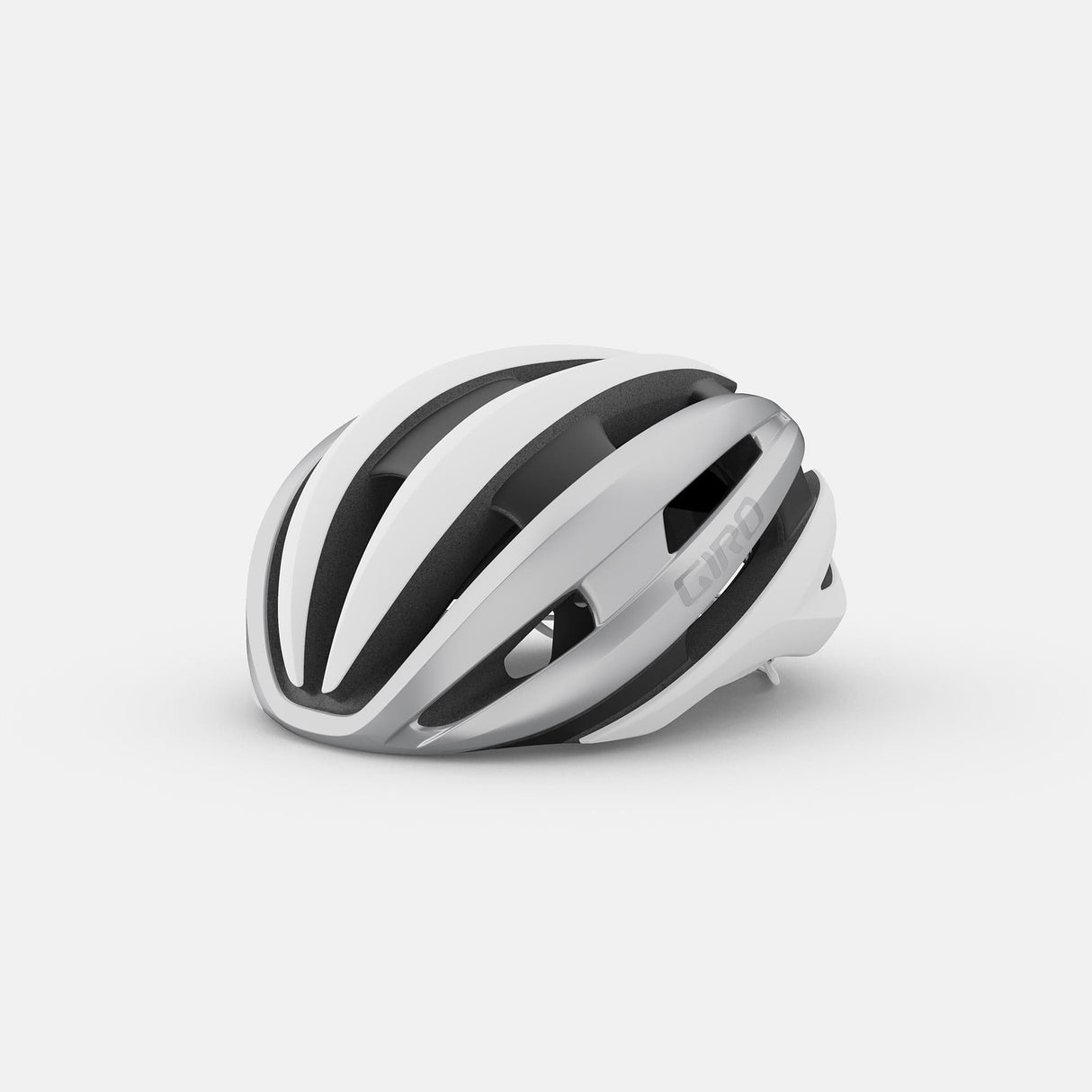 Giro Synthe Mips Ii Road Helmet 2021: Matte White/Silver M 55-59Cm