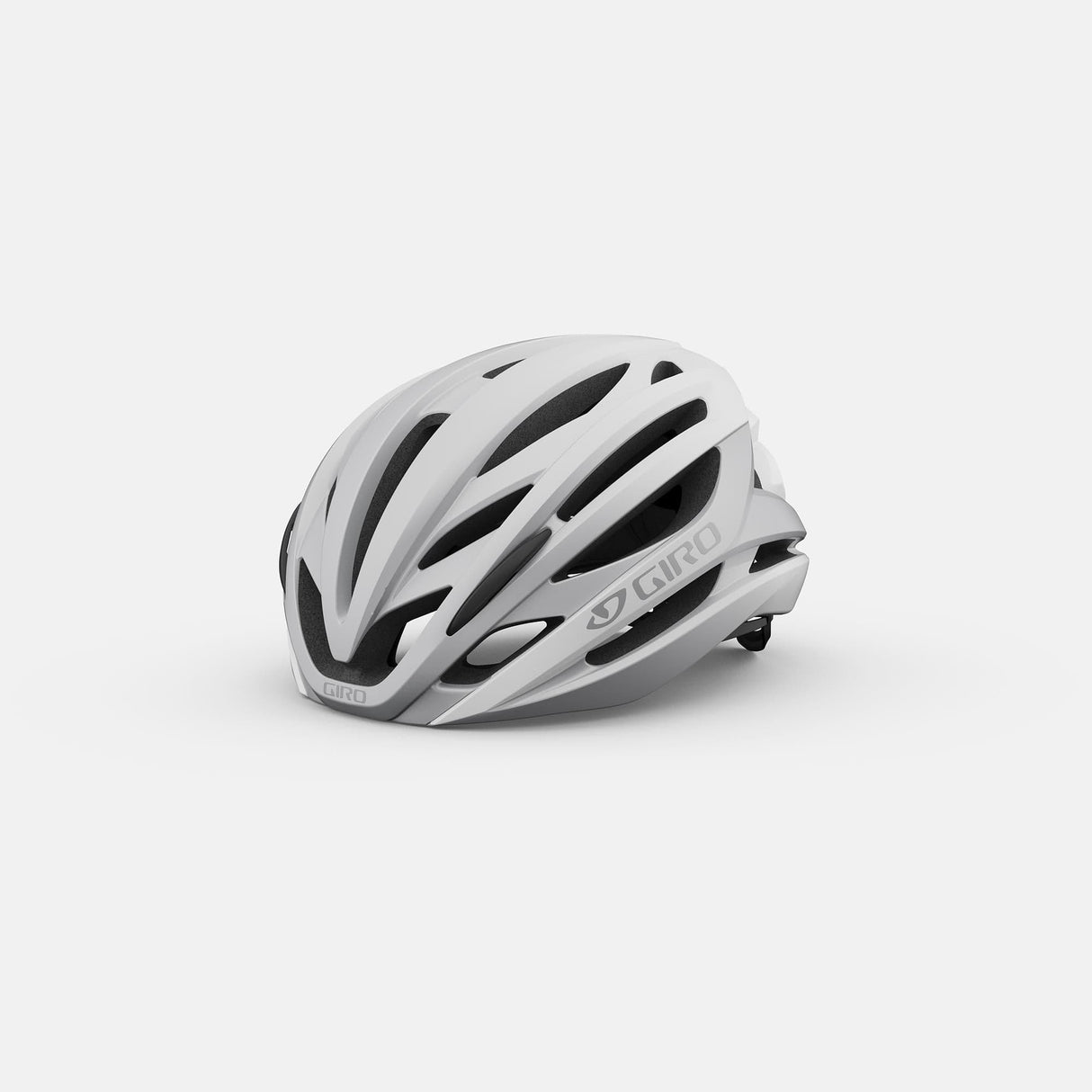 Giro Syntax Road Helmet 2019: Matte White/Silver M 55-59Cm