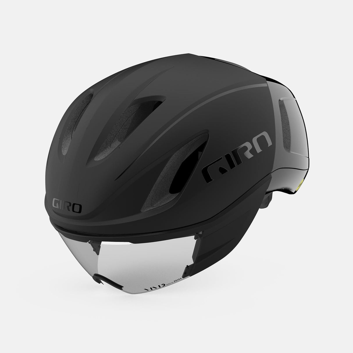 Giro Vanquish Mips Aero Helmet 2019: Matte Black/Gloss Black S 51-55Cm