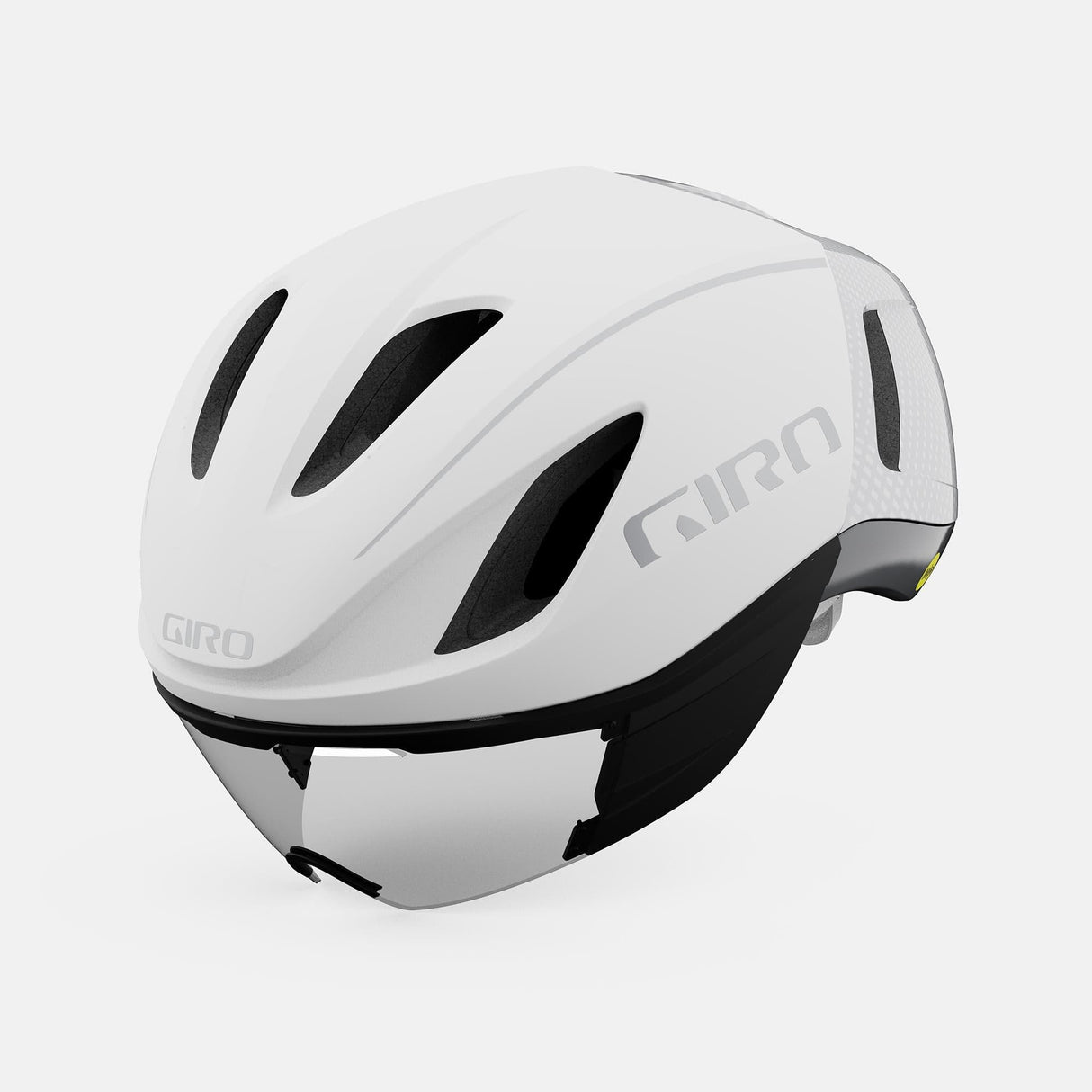 Giro Vanquish Mips Aero Helmet 2019: Matte White/Silver S 51-55Cm