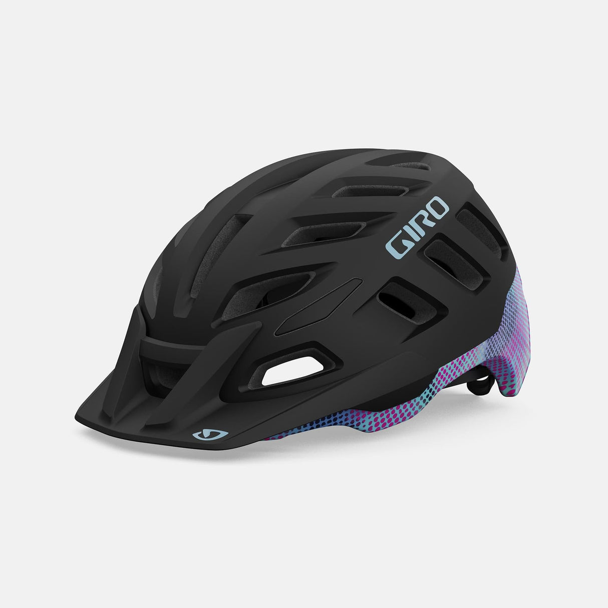 Giro Radix Mips Women'S Dirt Helmet 2022: Matte Black Chrome Dot S 51-55Cm