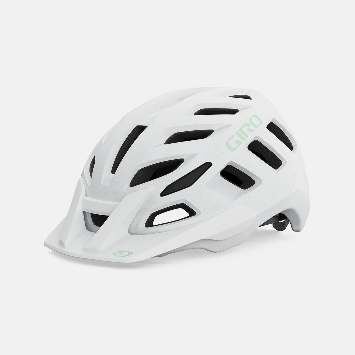 Giro Radix Women'S Dirt Helmet 2022: Matte White S 51-55Cm