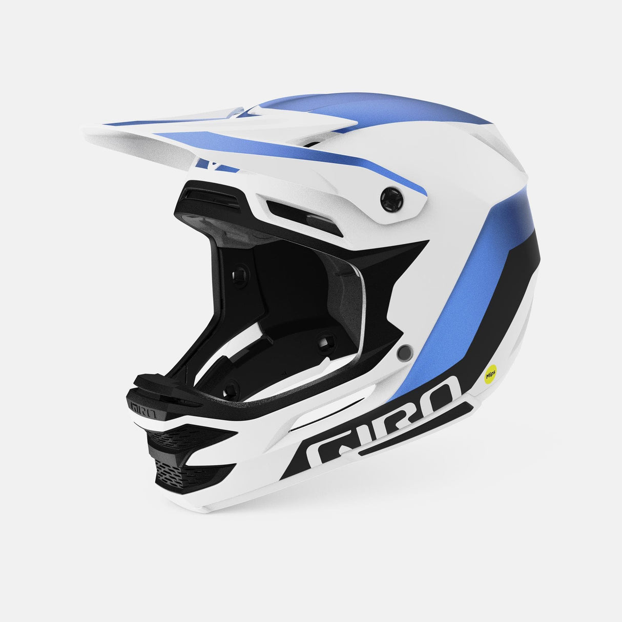 Giro Insurgent Spherical Helmet 2022: Matte White/Ano Blue Xl/2Xl