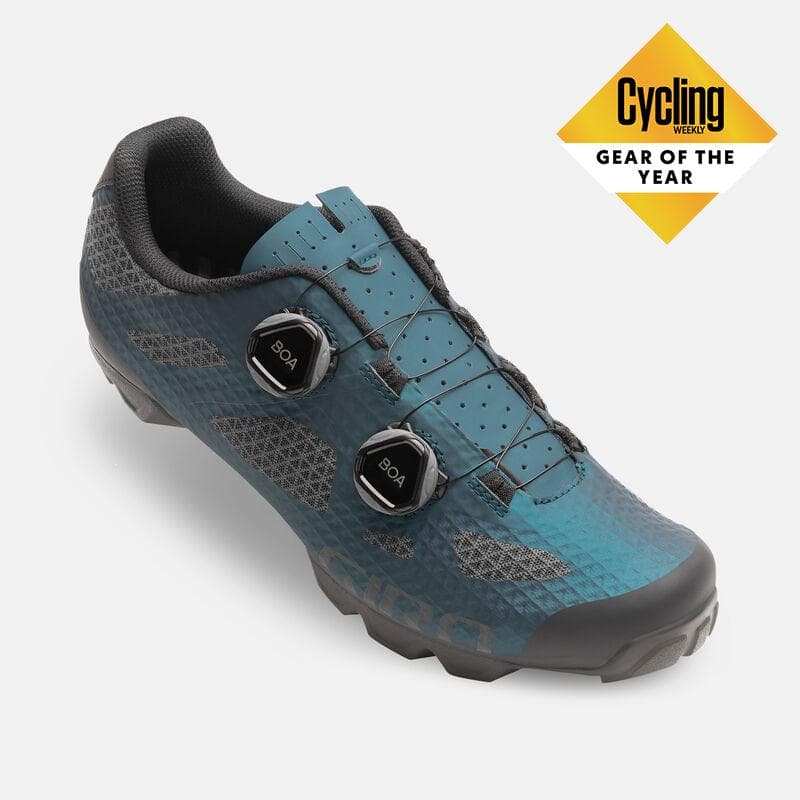 Giro Sector Mtb Cycling Shoes 2022: Harbour Blue Ano 47