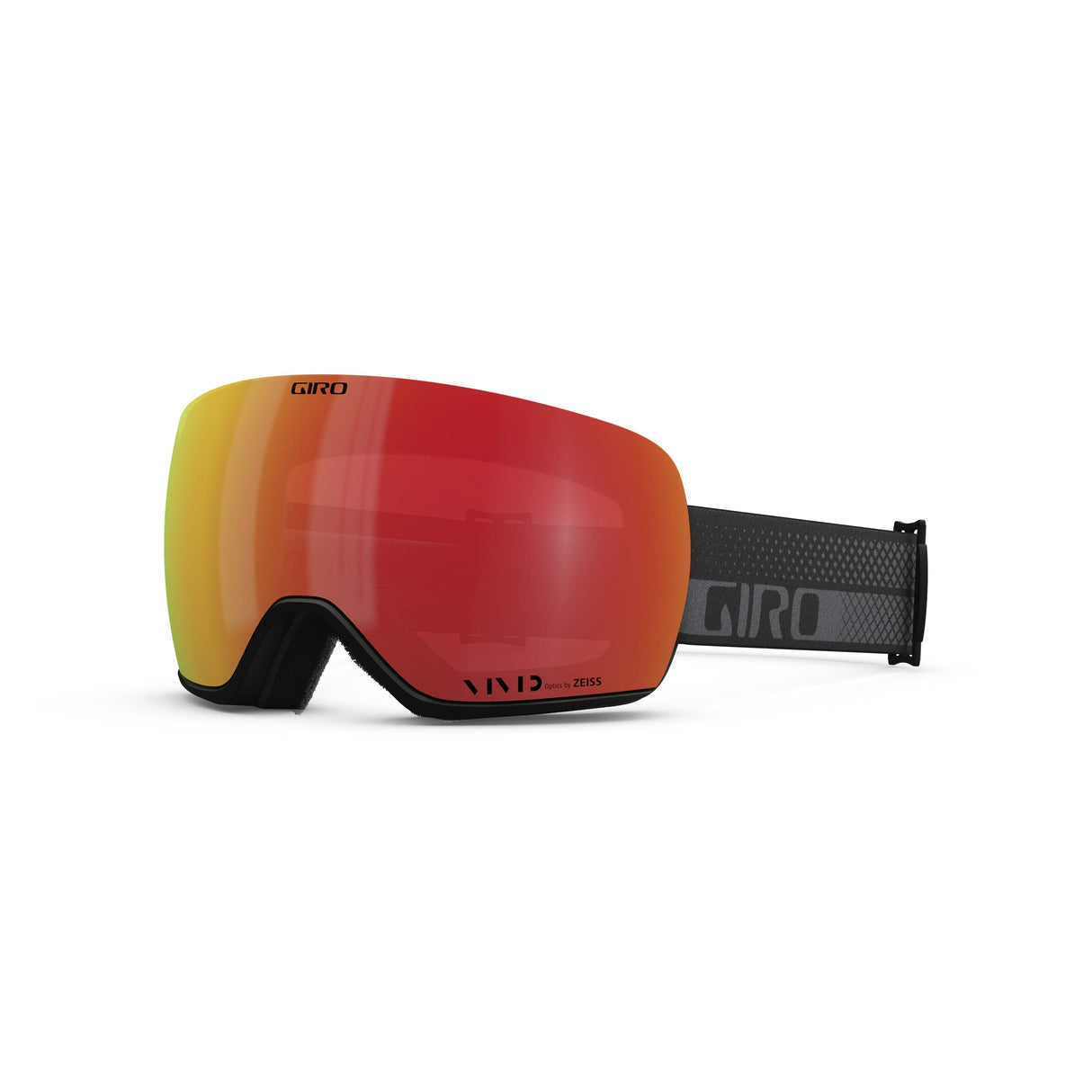 Giro Article Ii Snow Goggle 2024: Black & Grey Flow - Viv Ember/Viv Infare