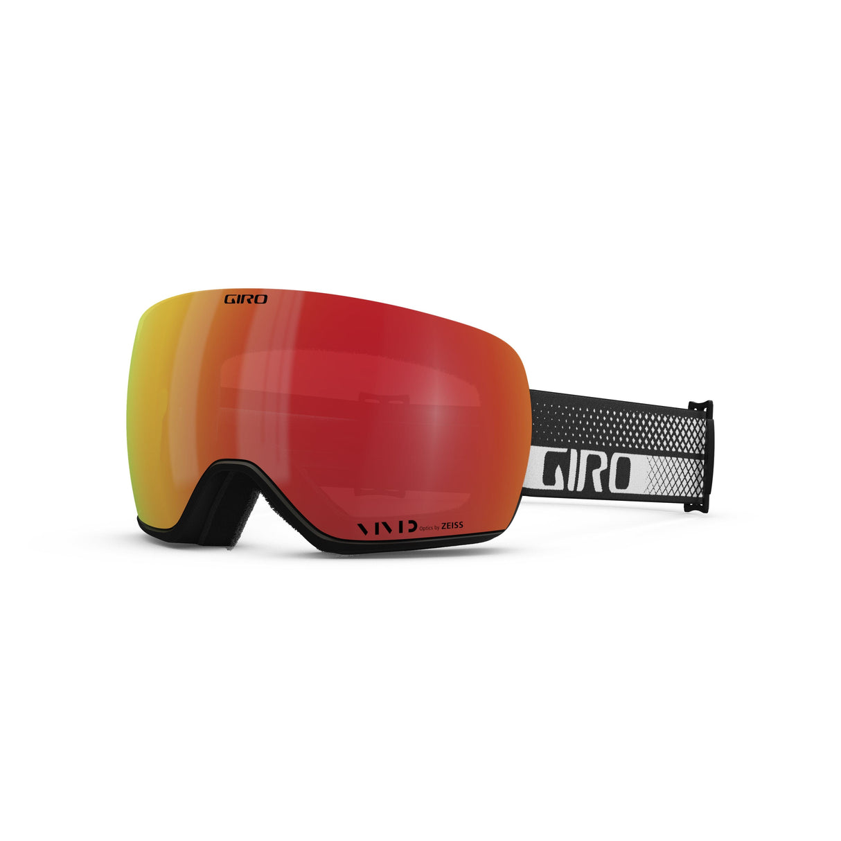 Giro Article Ii Snow Goggle 2024: Black & White Flow - Viv Ember/Viv Infar