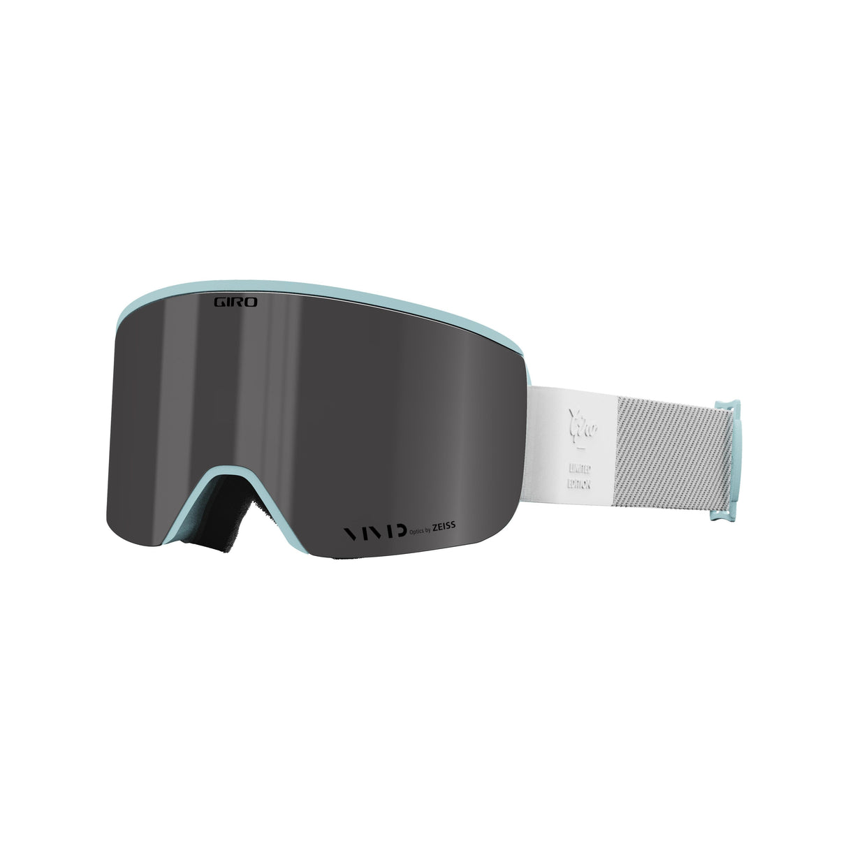 Giro Axis Snow Goggle 2024: Fender Daphne Blue - Viv Smoke/Viv Infar Medium Frame