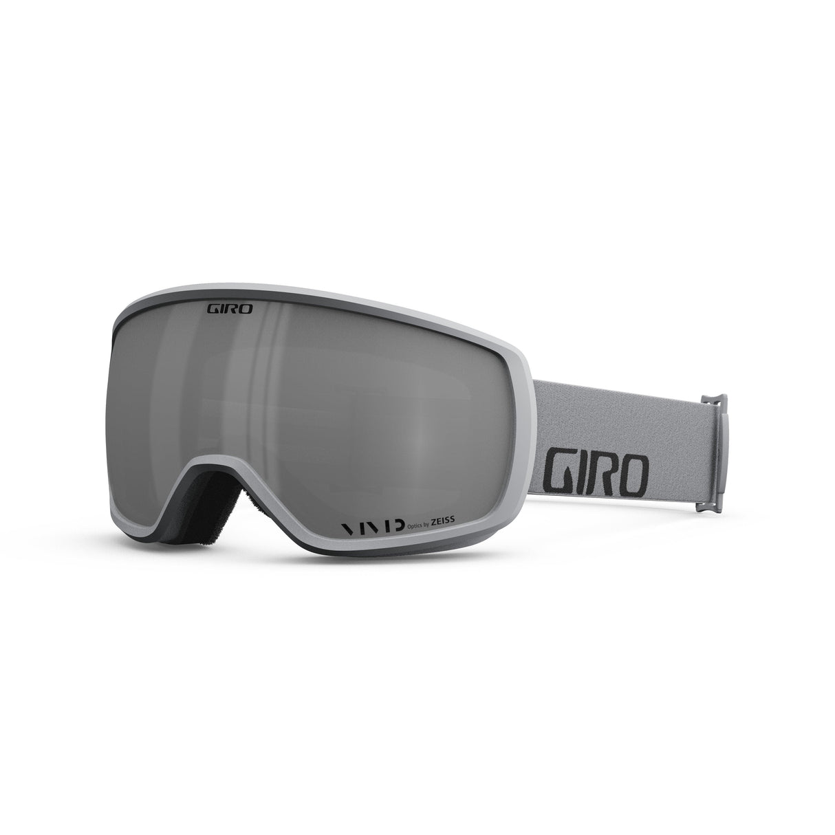 Giro Balance Ii Snow Goggle 2024: Grey Wordmark - Vivid Onyx Lenses