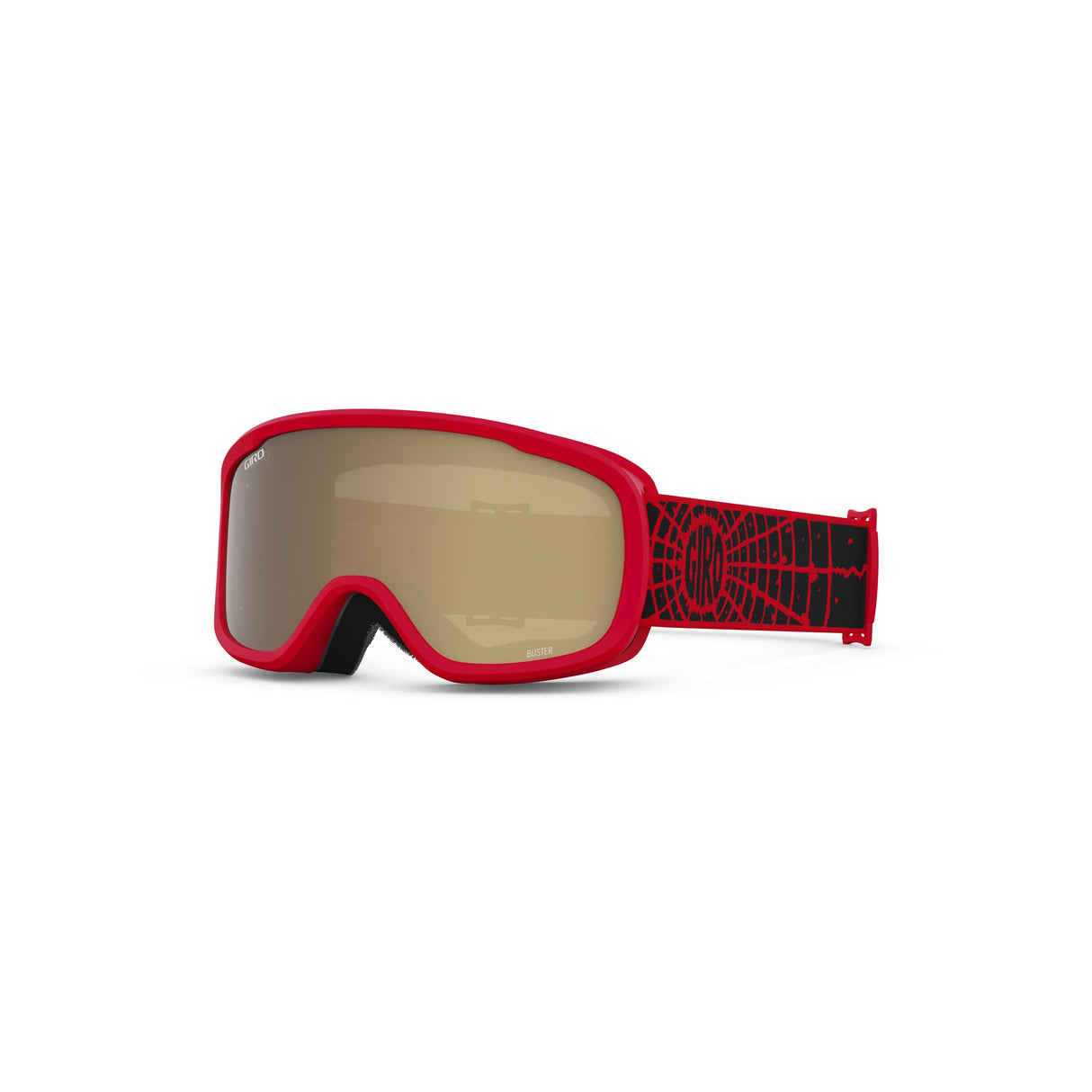 Giro Buster Ar40 Youth Snow Goggles 2024: Red Solar Flair - Ar40 Lenses