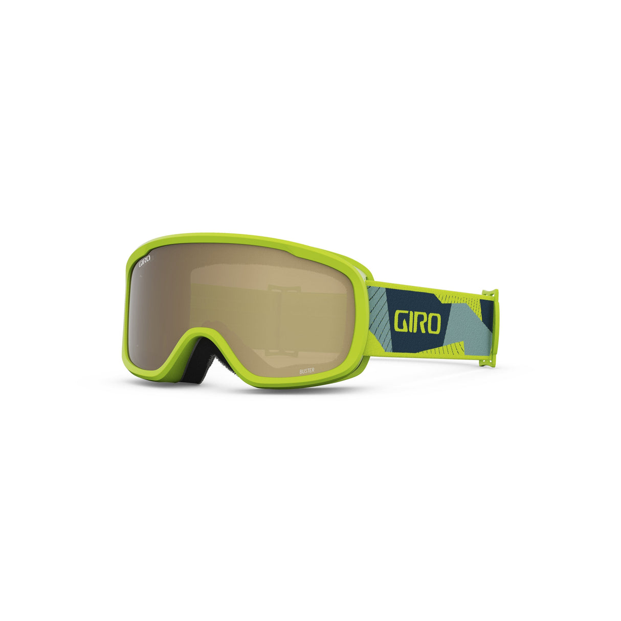 Giro Buster Ar40 Youth Snow Goggles 2024: Ano Lime Geo Camo - Ar40 Lenses