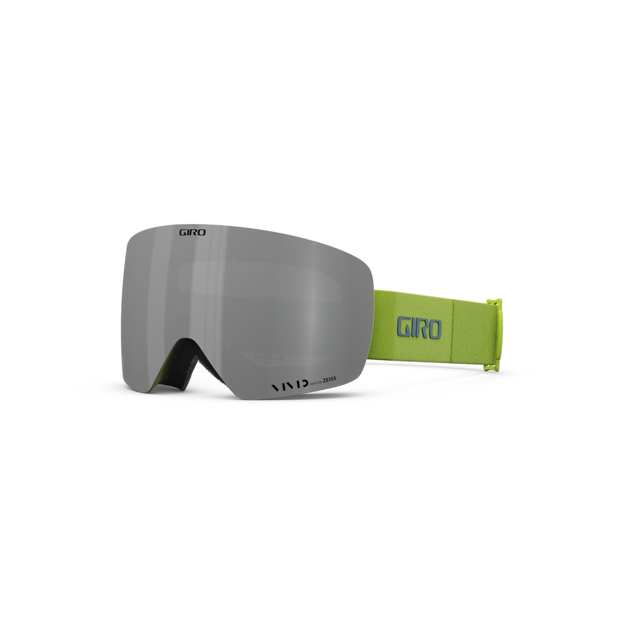 Giro Contour Rs Snow Goggle 2024: Ano Lime Thirds - Vivid Onyx/Vivid Infar