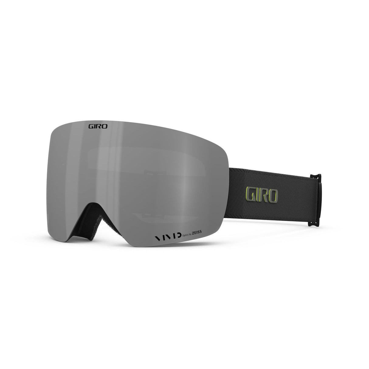 Giro Contour Snow Goggle 2024: Black Indicator - Vivid Onyx/Vivid Infar Large Frame