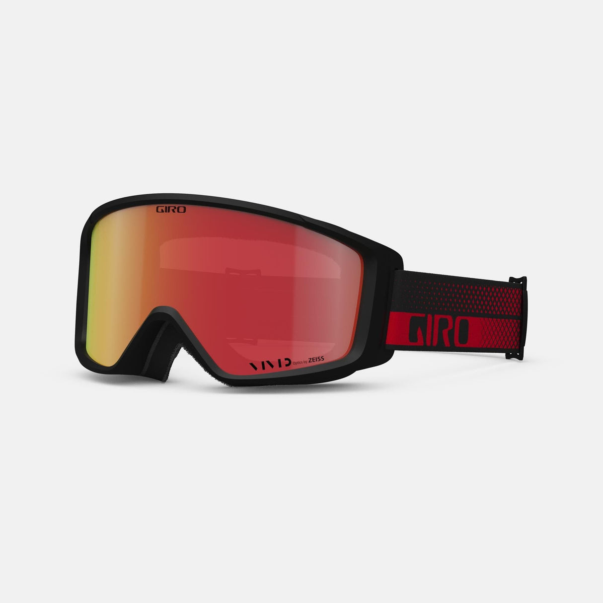 Giro Index Otg Flash 2.0 Snow Goggle 2024: Red Flow - Amber Scarlet Lenses