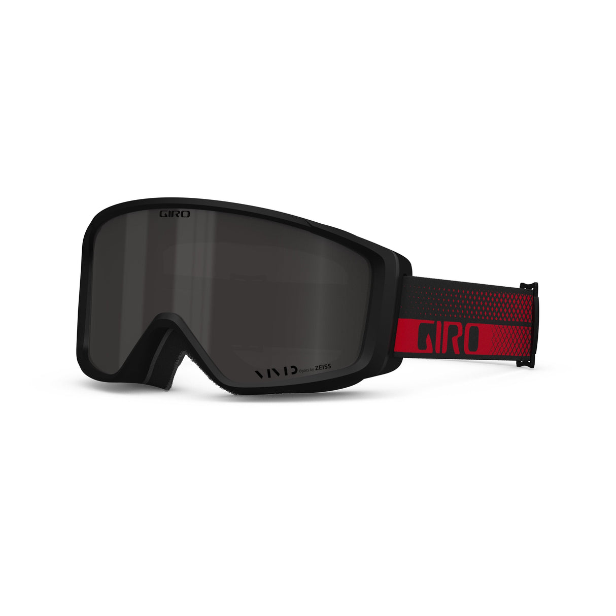 Giro Index Otg Vivid 2.0 Snow Goggle 2024: Red Flow - Vivid Smoke Lenses