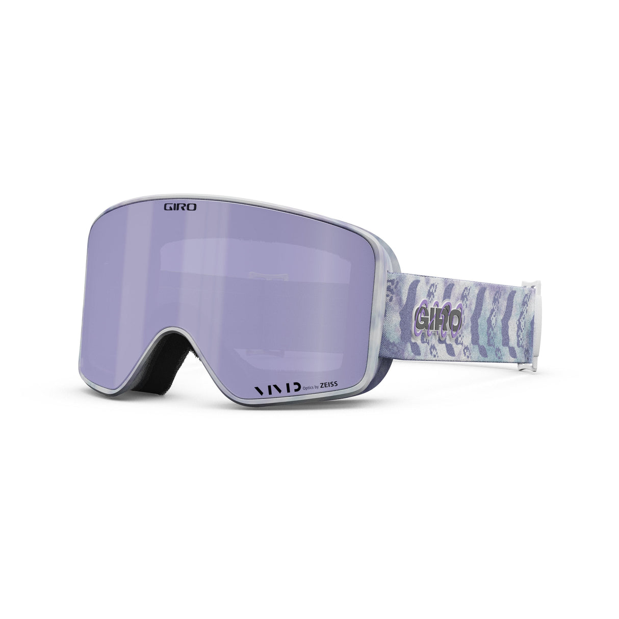 Giro Method Snow Goggle 2024: Purple Flash Back - Vivid Haze/Viv Infar