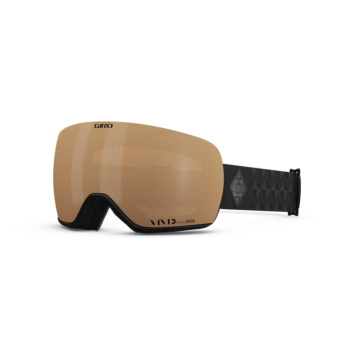 Giro Article Ii Women'S Snow Goggle 2024: Black Bliss - Vivid Copper/Vivid Infared