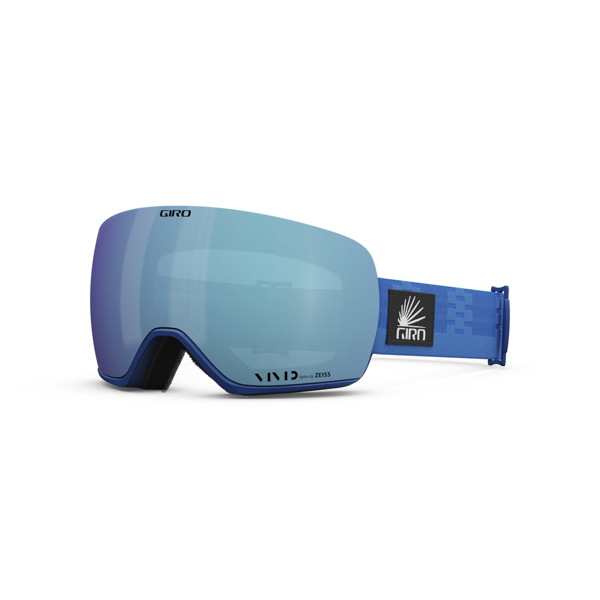 Giro Article Ii Women'S Snow Goggle 2024: Lapis Blue Mzansi - Viv Royal/Viv Infare