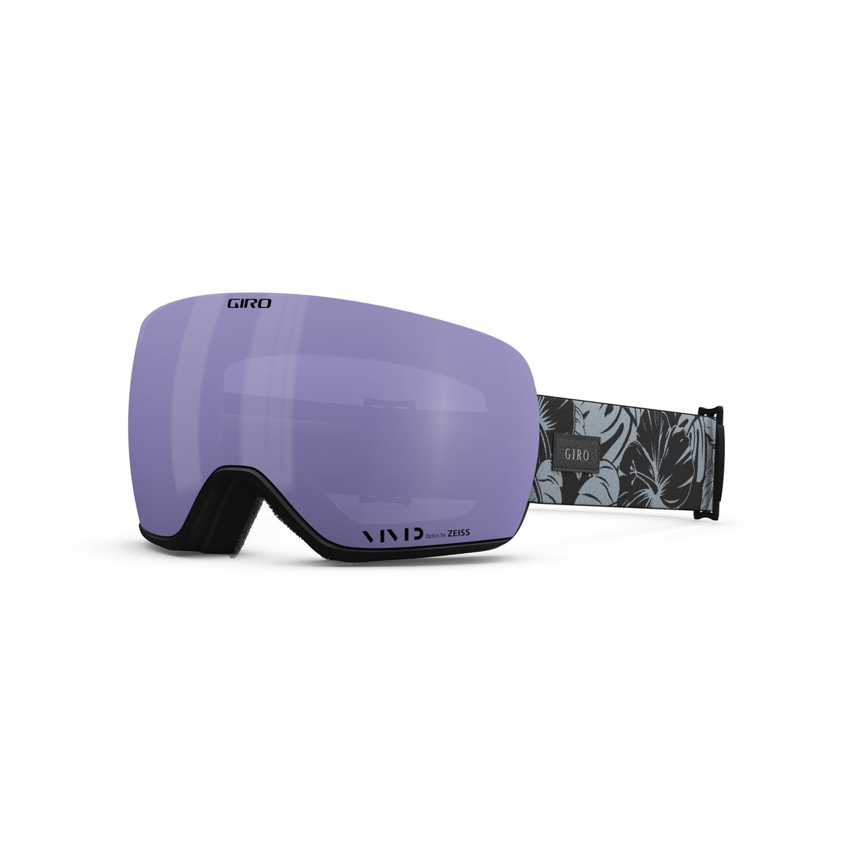 Giro Article Ii Women'S Snow Goggle 2024: Black&Grey Botanical Lx - Viv Haze/Viv I