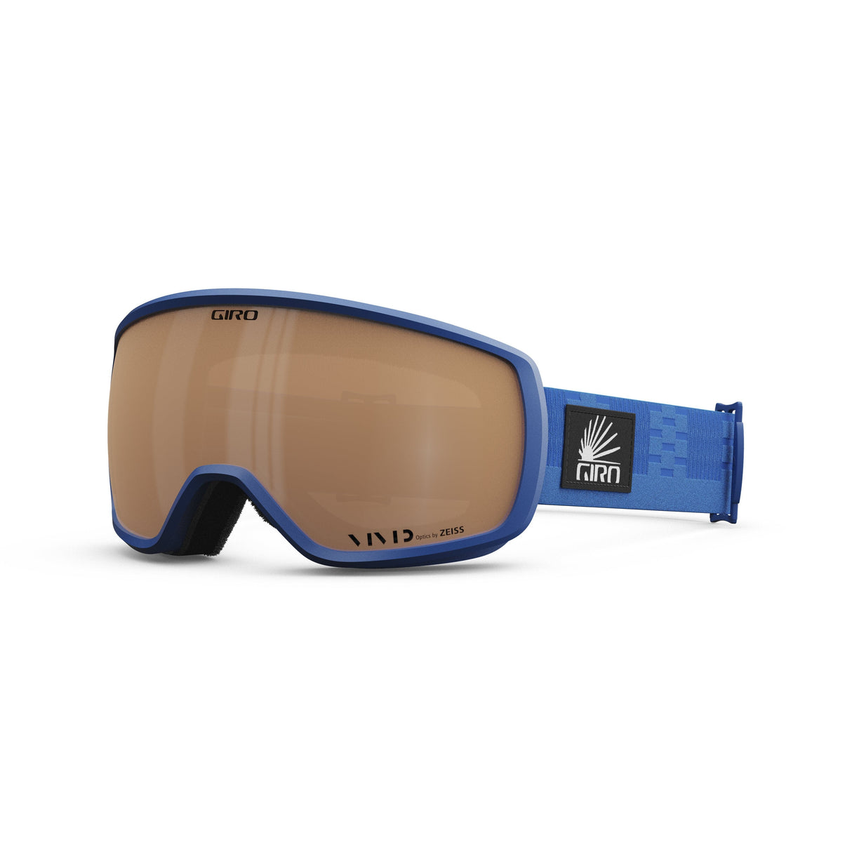 Giro Balance Ii Women'S Snow Goggle 2024: Lapis Blue Mzansi - Vivid Copper Lenses