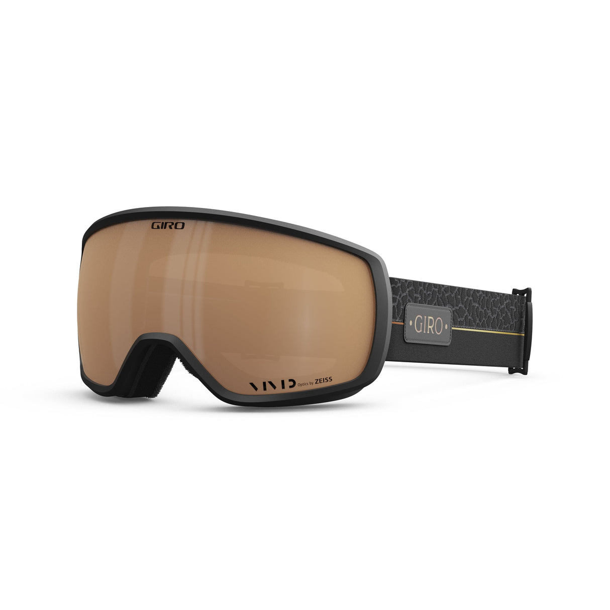 Giro Balance Ii Women'S Snow Goggle 2024: Black Craze - Vivid Copper Lenses