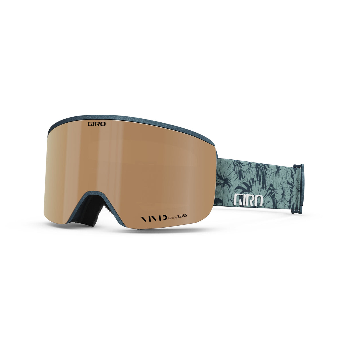 Giro Ella Women'S Snow Goggle 2024: Mineral Botanical - Viv Copper/Viv Infar Medium Frame