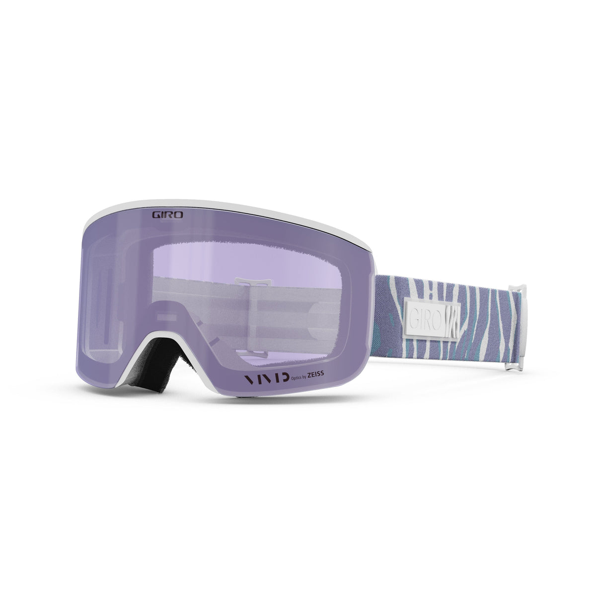 Giro Ella Women'S Snow Goggle 2024: Lilac Animal - Vivid Haze/Vivid Infared Medium Frame