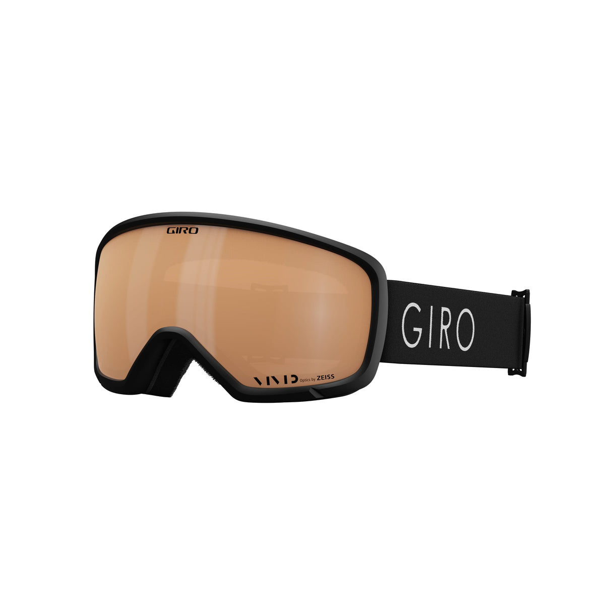 Giro Millie Women'S Snow Goggle 2023: Black Core Light Vivid Copper Medium Frame