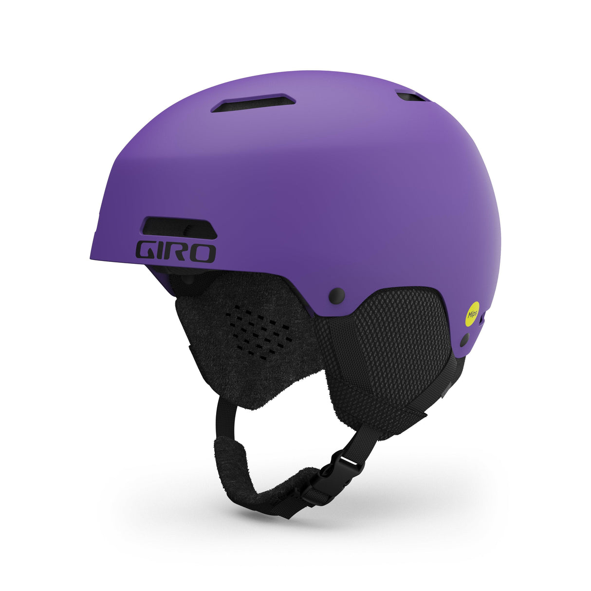 Giro Crue Mips Youth Snow Helmet 2024: Matte Purple Xs 48.5-52Cm