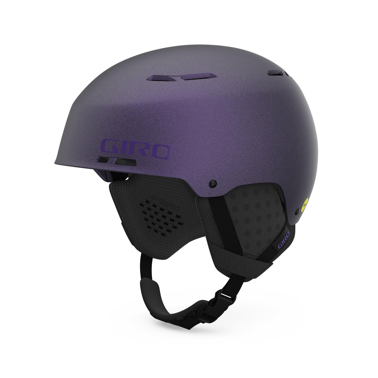 Giro Emerge Mips Snow Helmet 2024: Matte Black/Purple Pearl L 59-62.5Cm