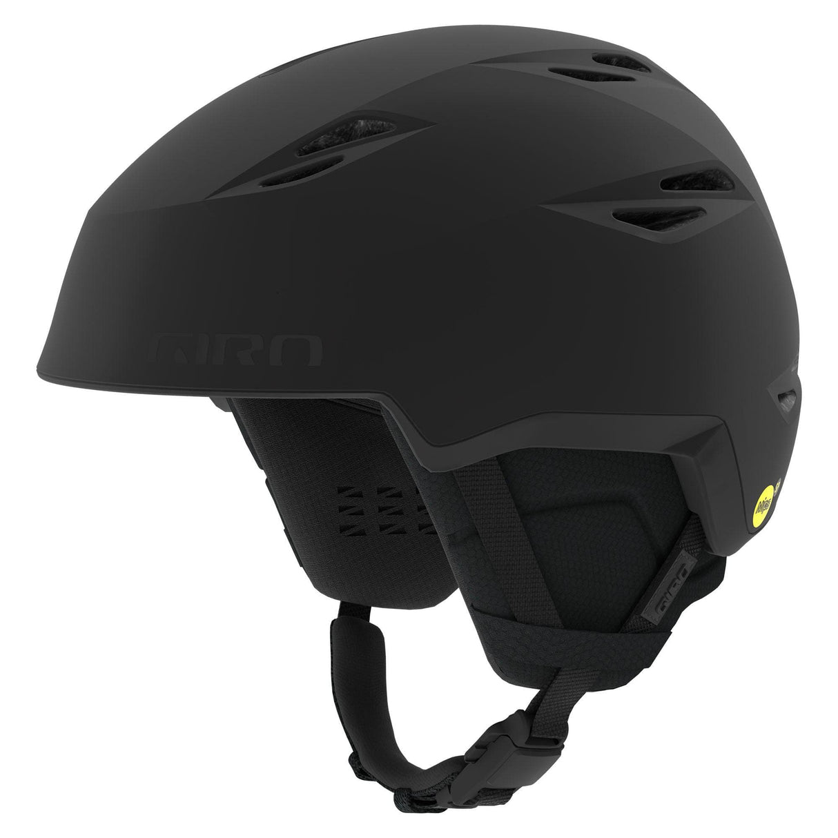 Giro Grid Spherical Snow Helmet 2021: Matte Black S 52-55.5Cm