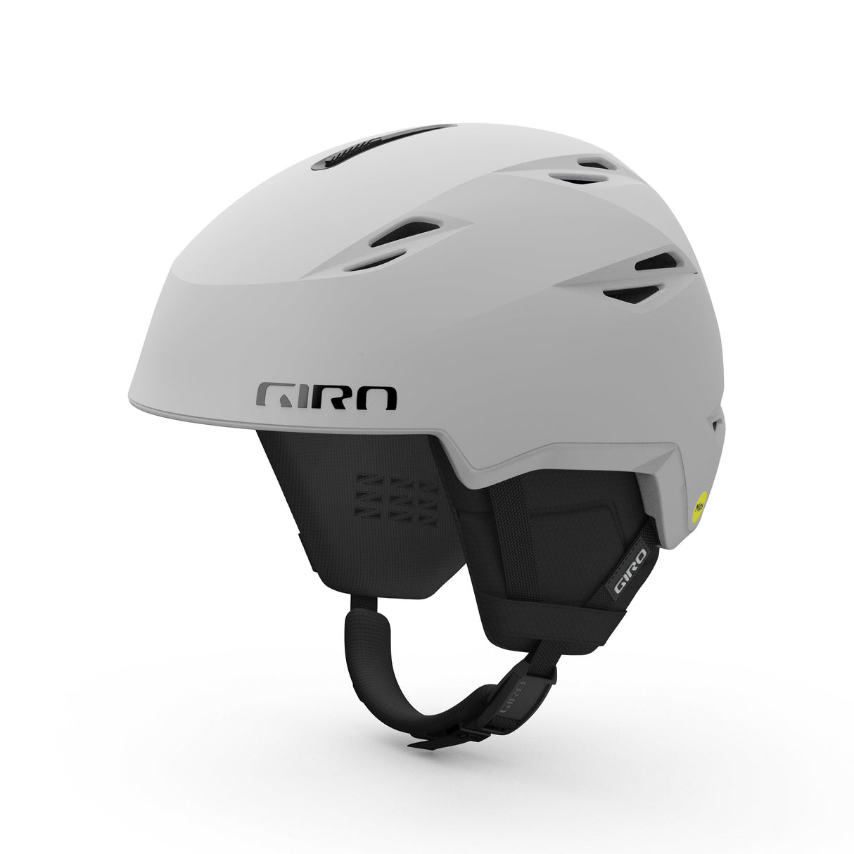 Giro Grid Spherical Snow Helmet 2024: Matte Light Grey 2024 S 52-55.5Cm