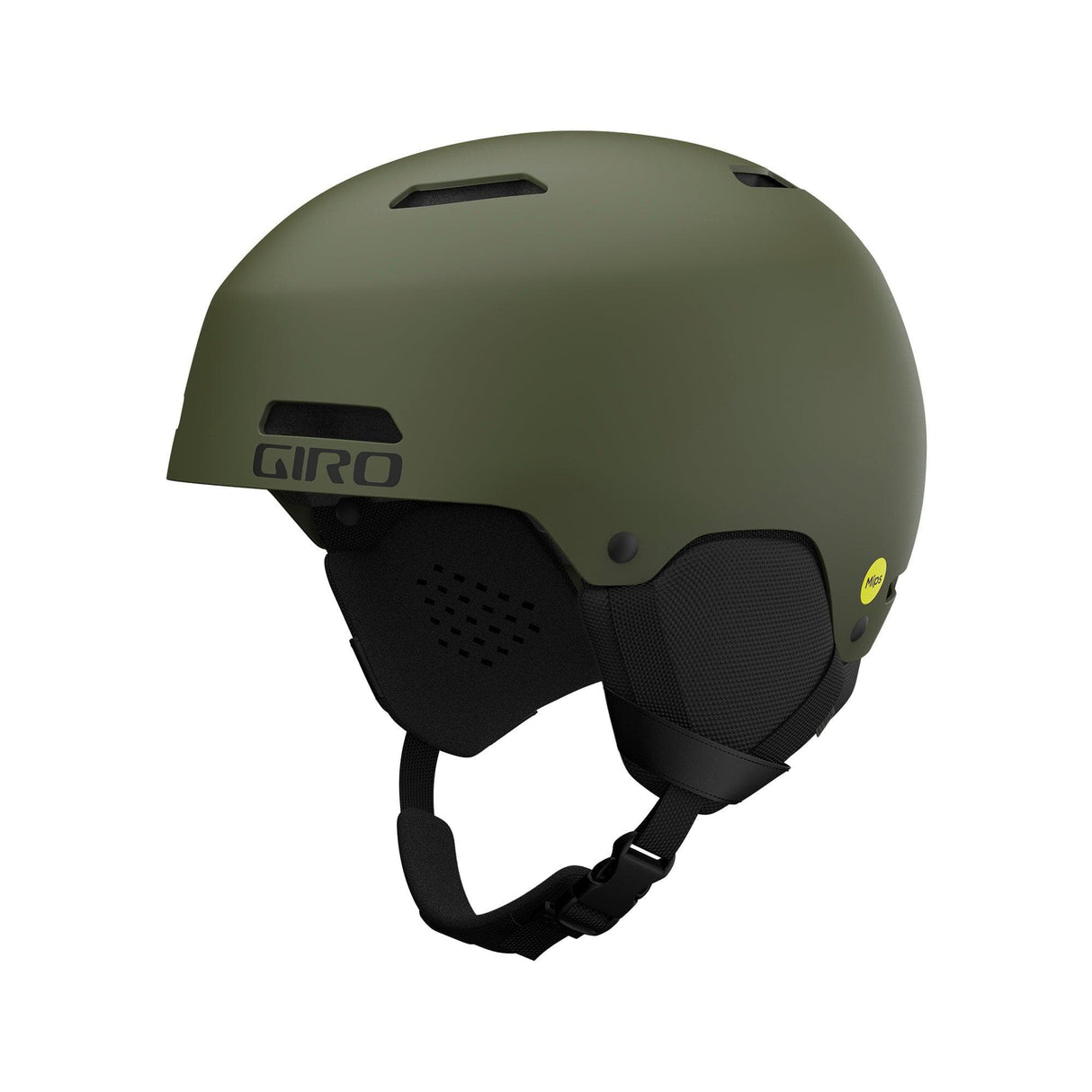 Giro Ledge Fs Mips Snow Helmet 2023: Matte Trail Green L 59-62.5Cm