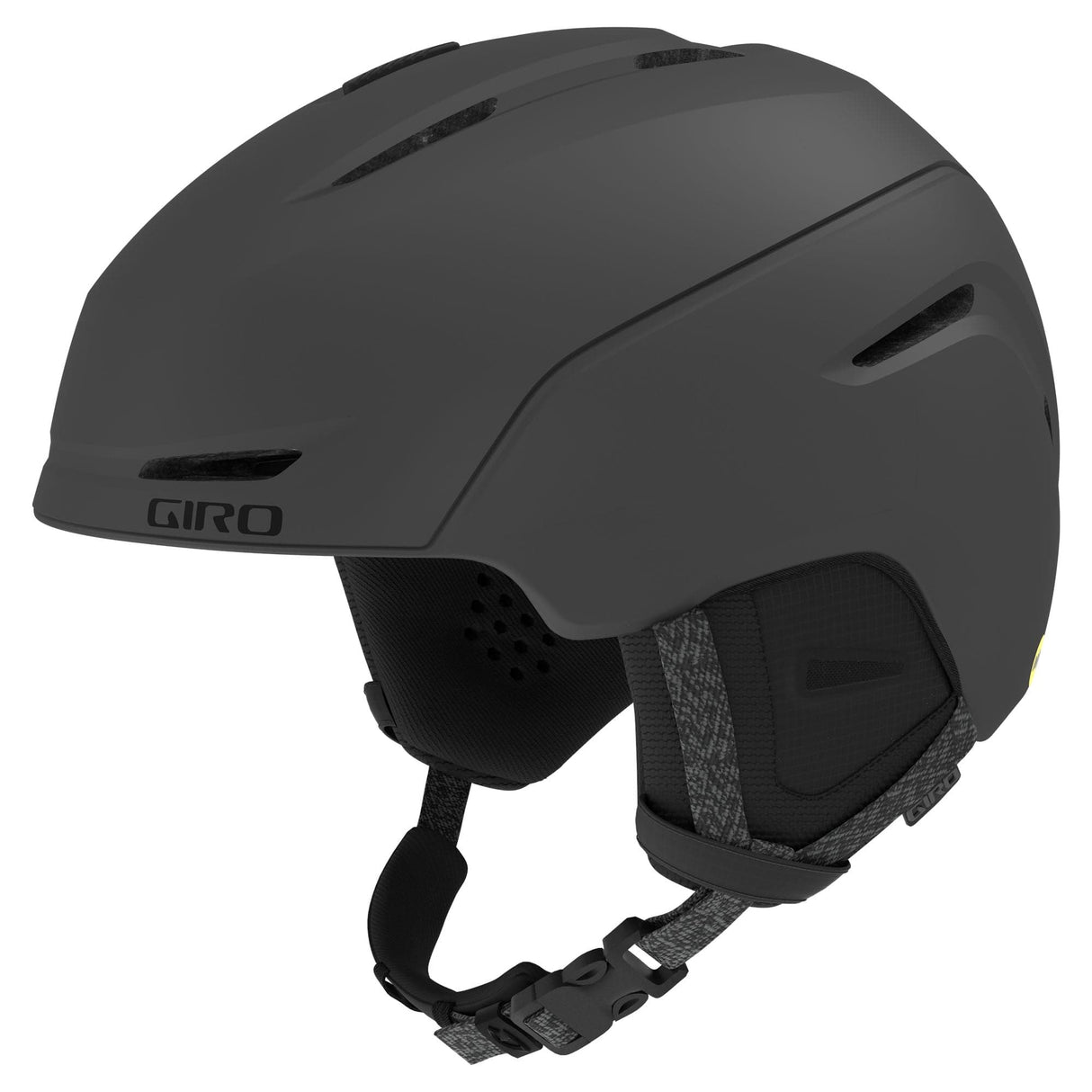 Giro Neo Mips Snow Helmet 2021: Matte Charcoal S 52-55.5Cm