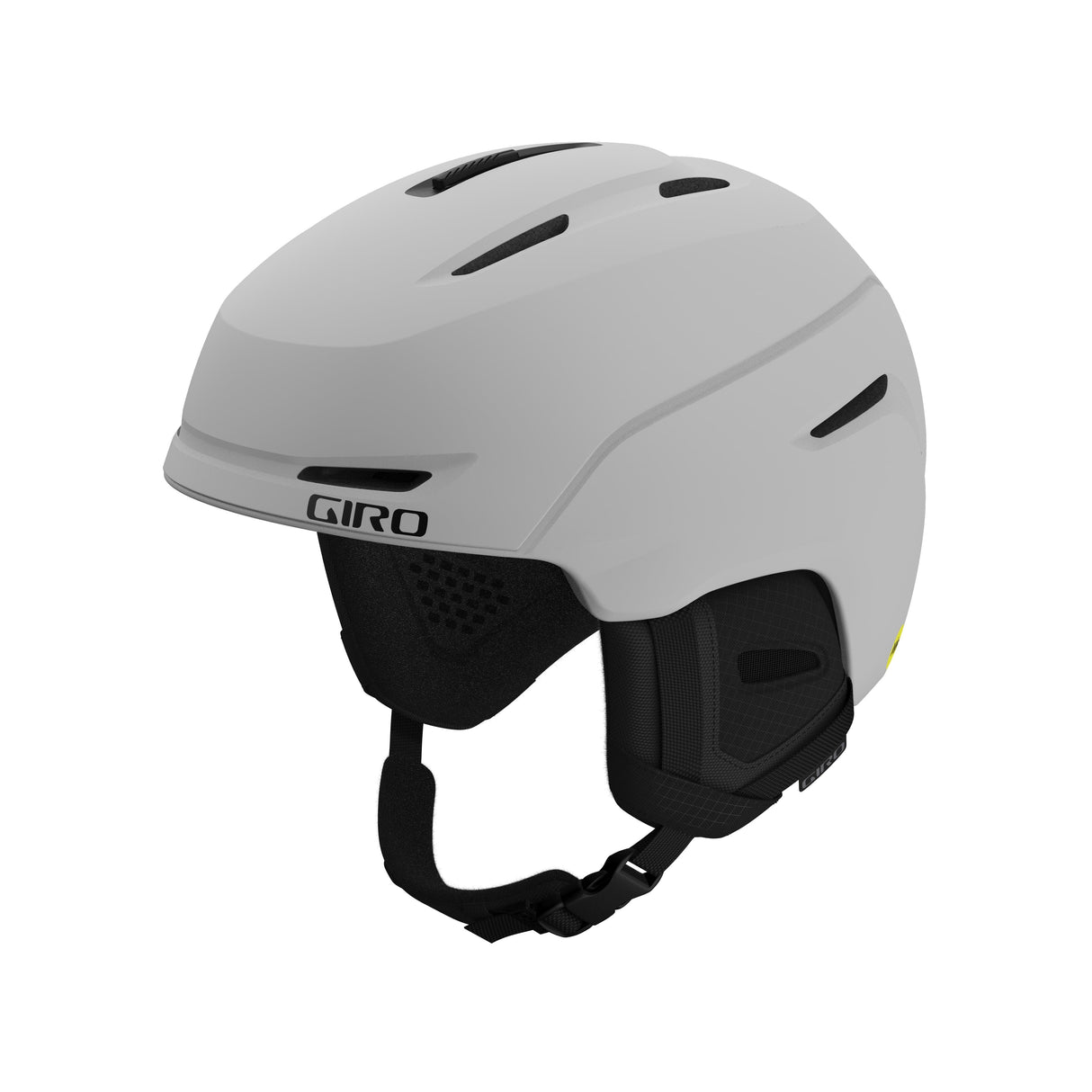 Giro Neo Mips Snow Helmet 2022: Matte Light Grey S 52-55.5Cm