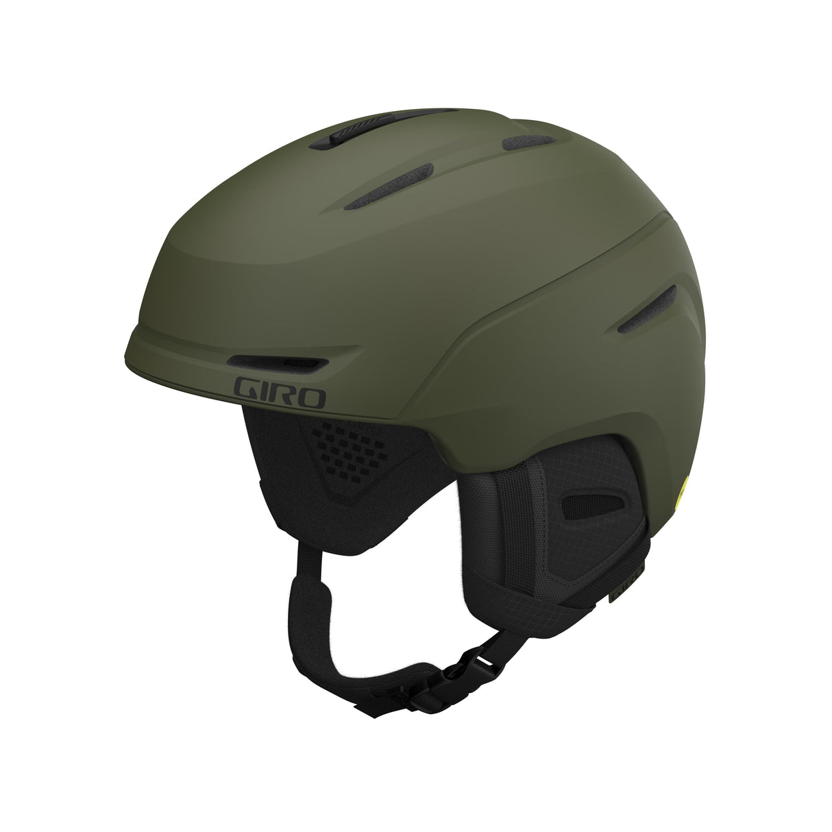 Giro Neo Mips Snow Helmet 2023: Matte Trail Green L 59-62.5Cm