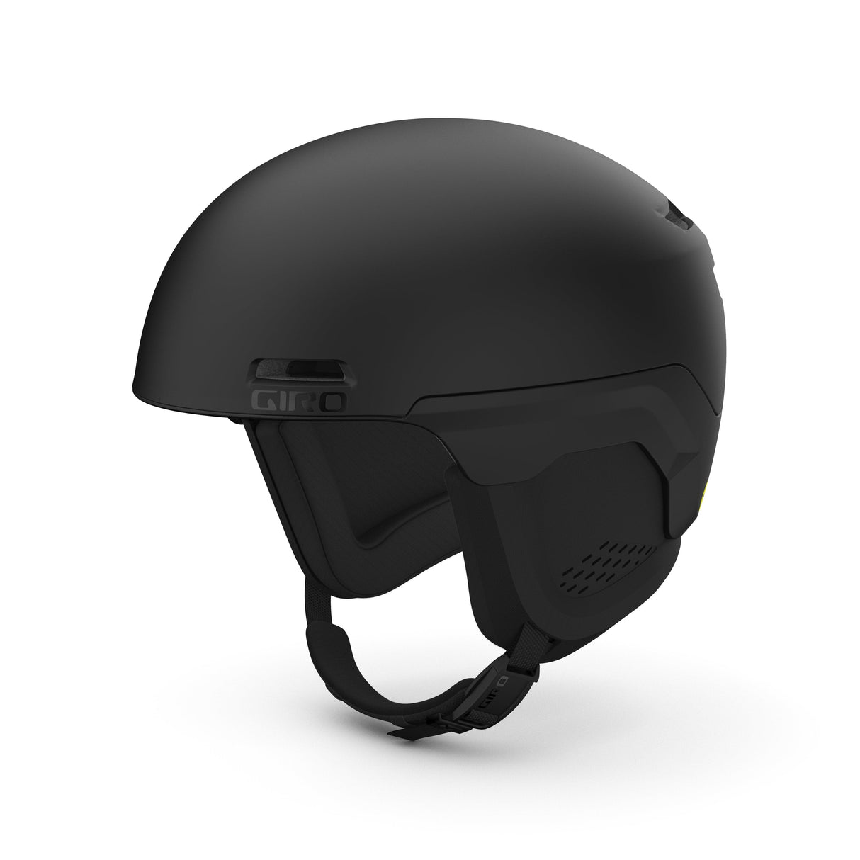 Giro Owen Spherical Snow Helmet 2024: Matte Black M 55.5-59Cm