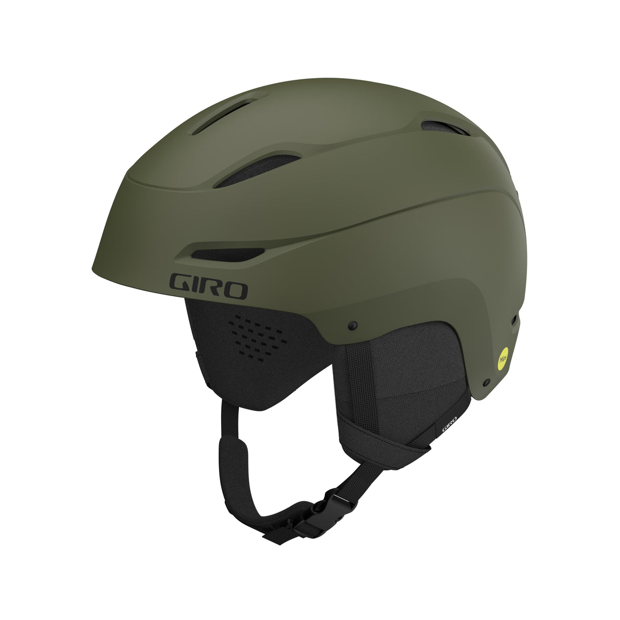 Giro Ratio Mips Snow Helmet 2023: Matte Trail Green S 52-55.5Cm