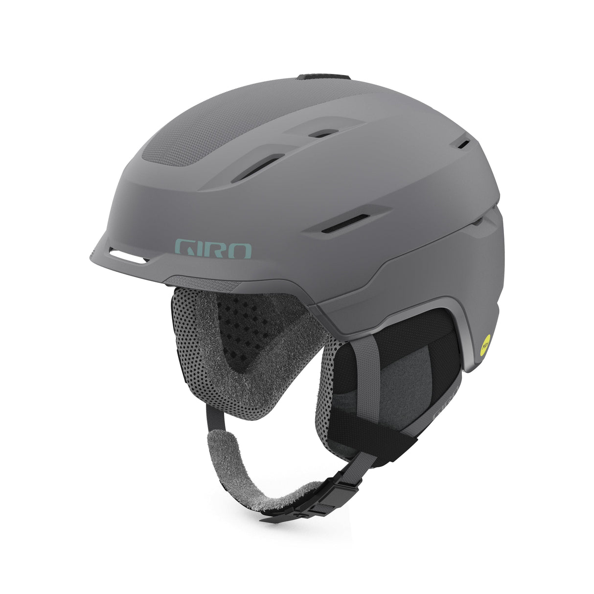 Giro Tenaya Spherical Women'S Snow Helmet 2024: Matte Charcoal/Mineral S 52-55.5Cm