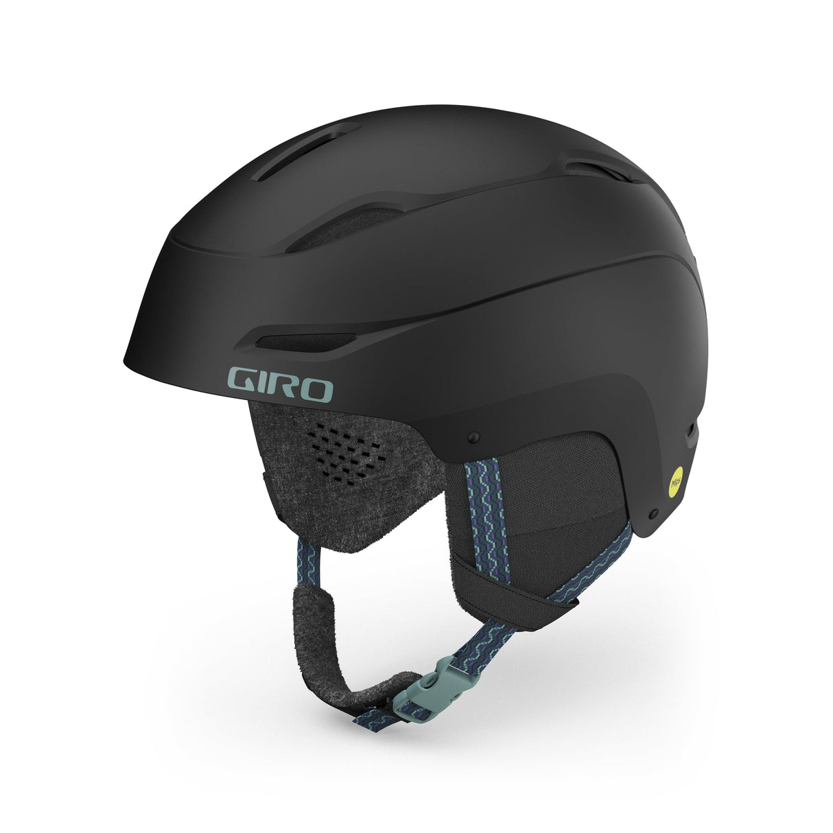 Giro Ceva Mips Women'S Snow Helmet 2024: Matte Black/Sequence M 55.5-59Cm