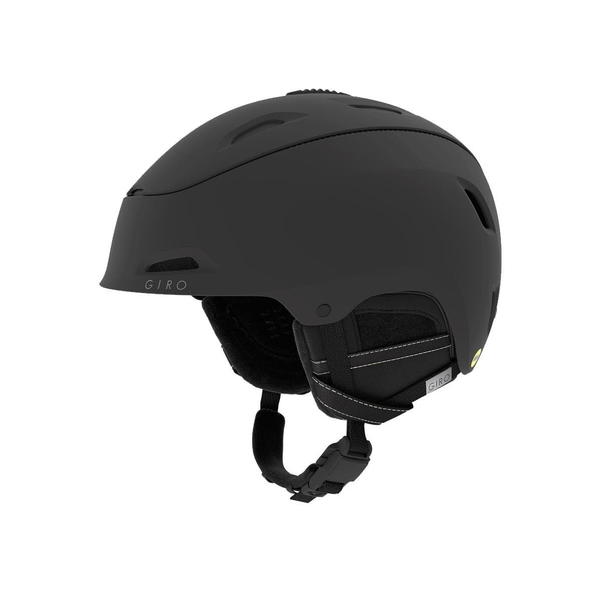 Giro Stellar Mips Women'S Snow Helmet 2019: Matte Black M 55.5-59Cm