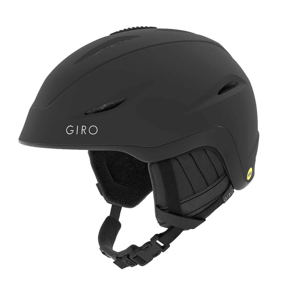 Giro Terra Mips Women'S Snow Helmet 2019: Matte Black S 52-55.5Cm