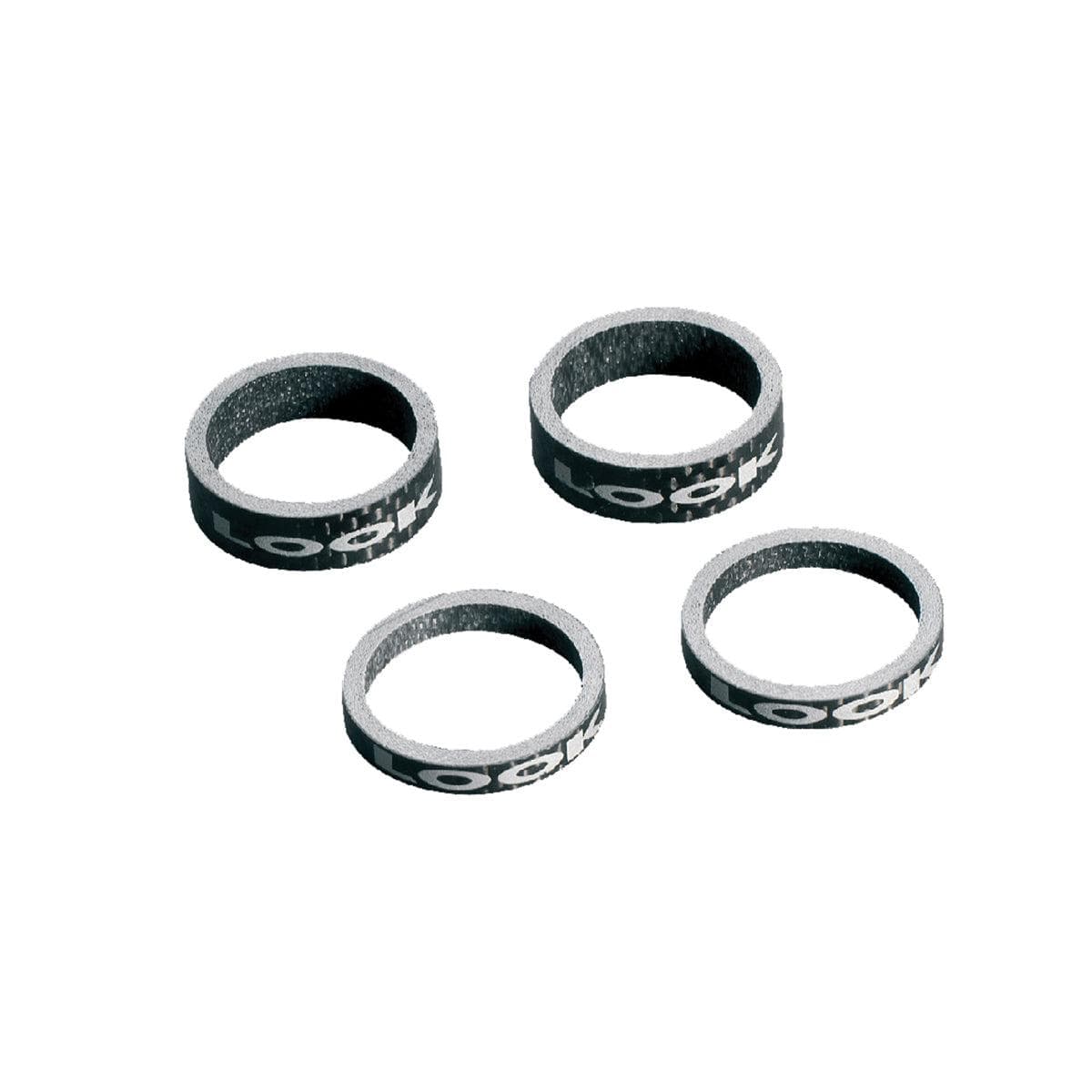 Look Spare - Stem Spacers 1 1/8 Carbon (2X5Mm & 2X10Mm):