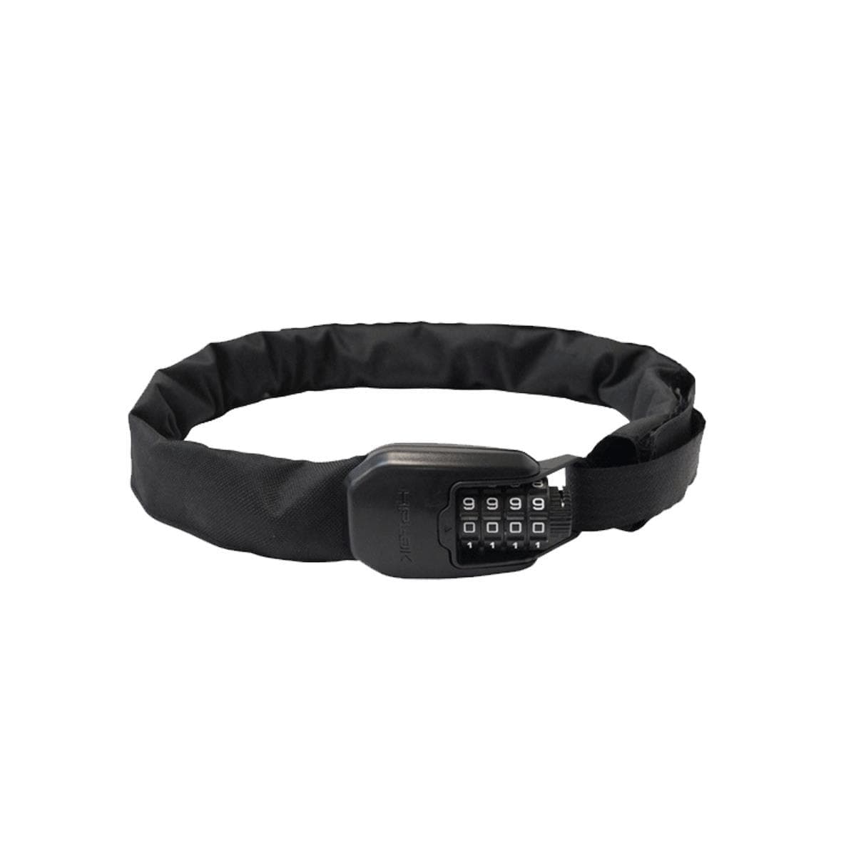 Hiplok Spin Wearable Chain: Black 6Mm