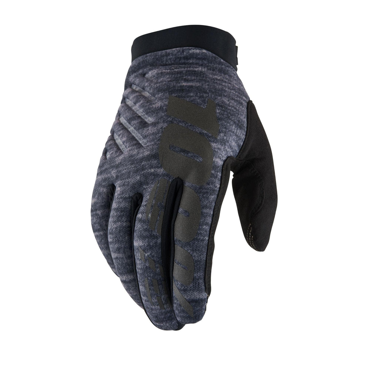 100% Brisker Cold Weather Glove - Heather Grey - Large