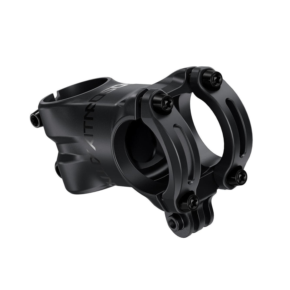 Truvativ Atmos Stem 7K 31.8Mm Clamp 6Mm Rise 1-1/8 Steerer Bead A1: Blast Black With Black Logos 50Mm