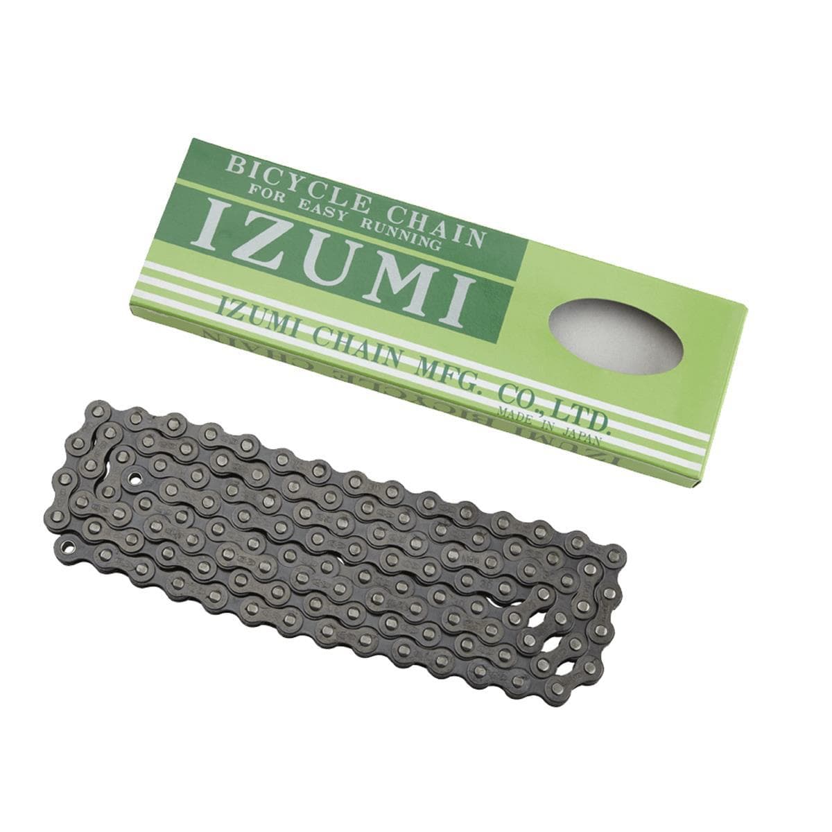 Izumi 1/8 Standard Track/Fixed Chain Black: Black