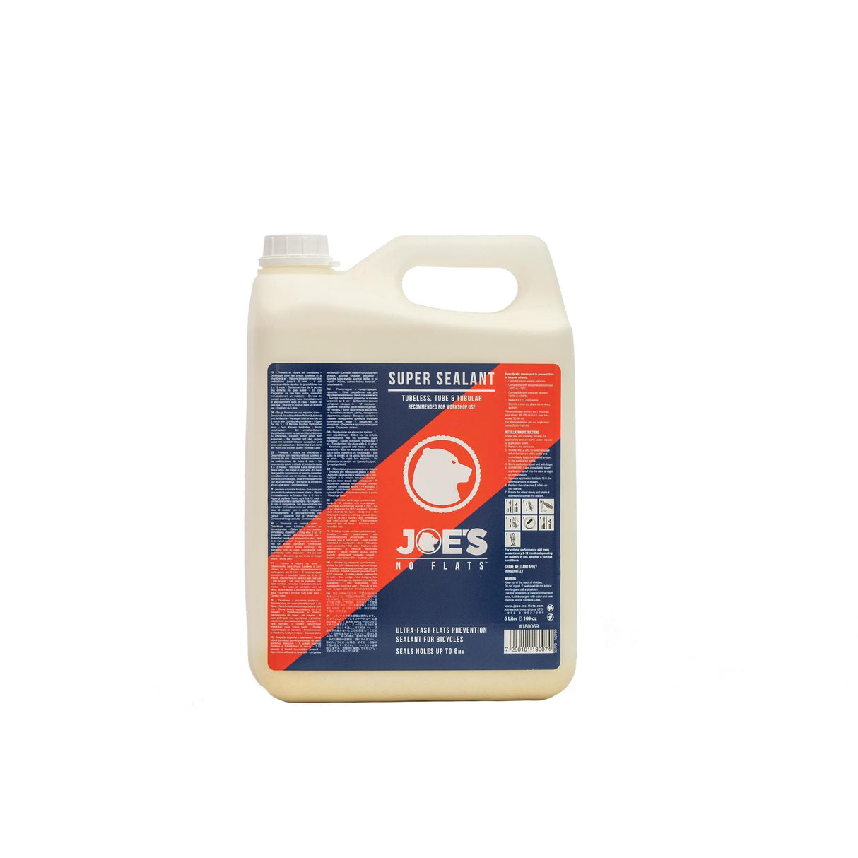 Joe'S No Flats Super Sealant 5 Litre Jerry Can:  5L