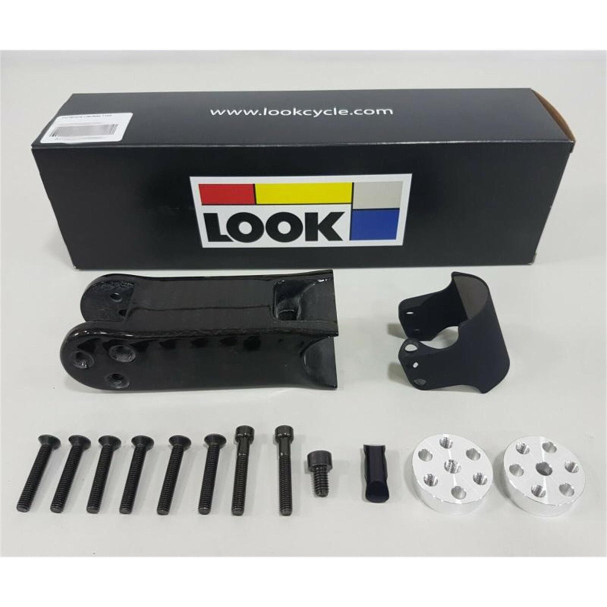 Look Track T20 Stem 2020: Matte Black 130Mm